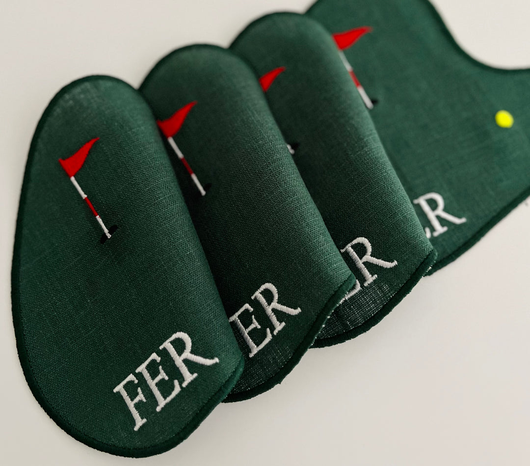 The 19th Hole Cocktail Napkins - Set of 4