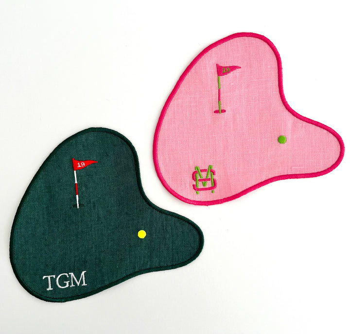 The 19th Hole Cocktail Napkins - Set of 4