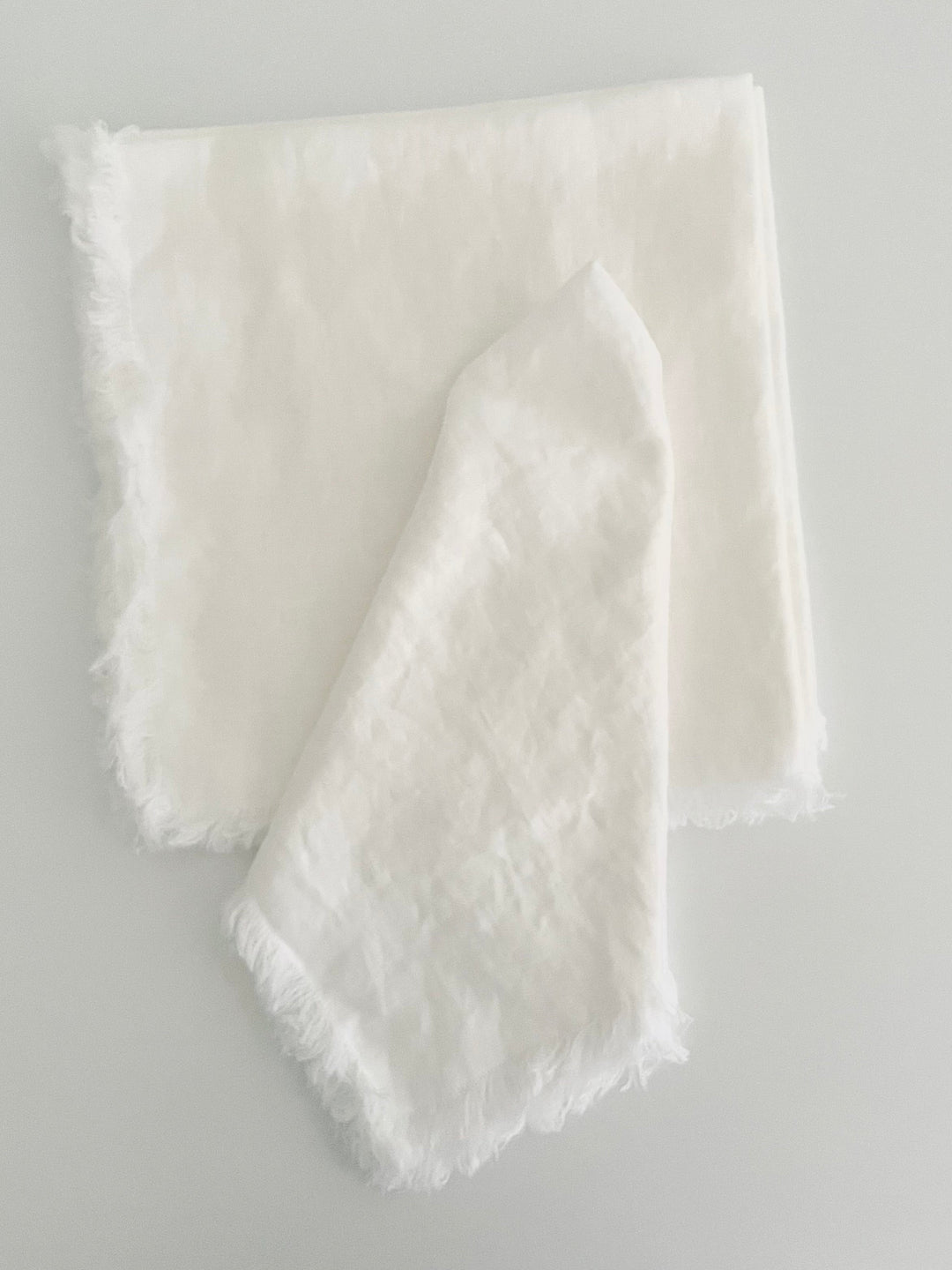 Stonewashed Linen Dinner Napkins ~ Set of 4