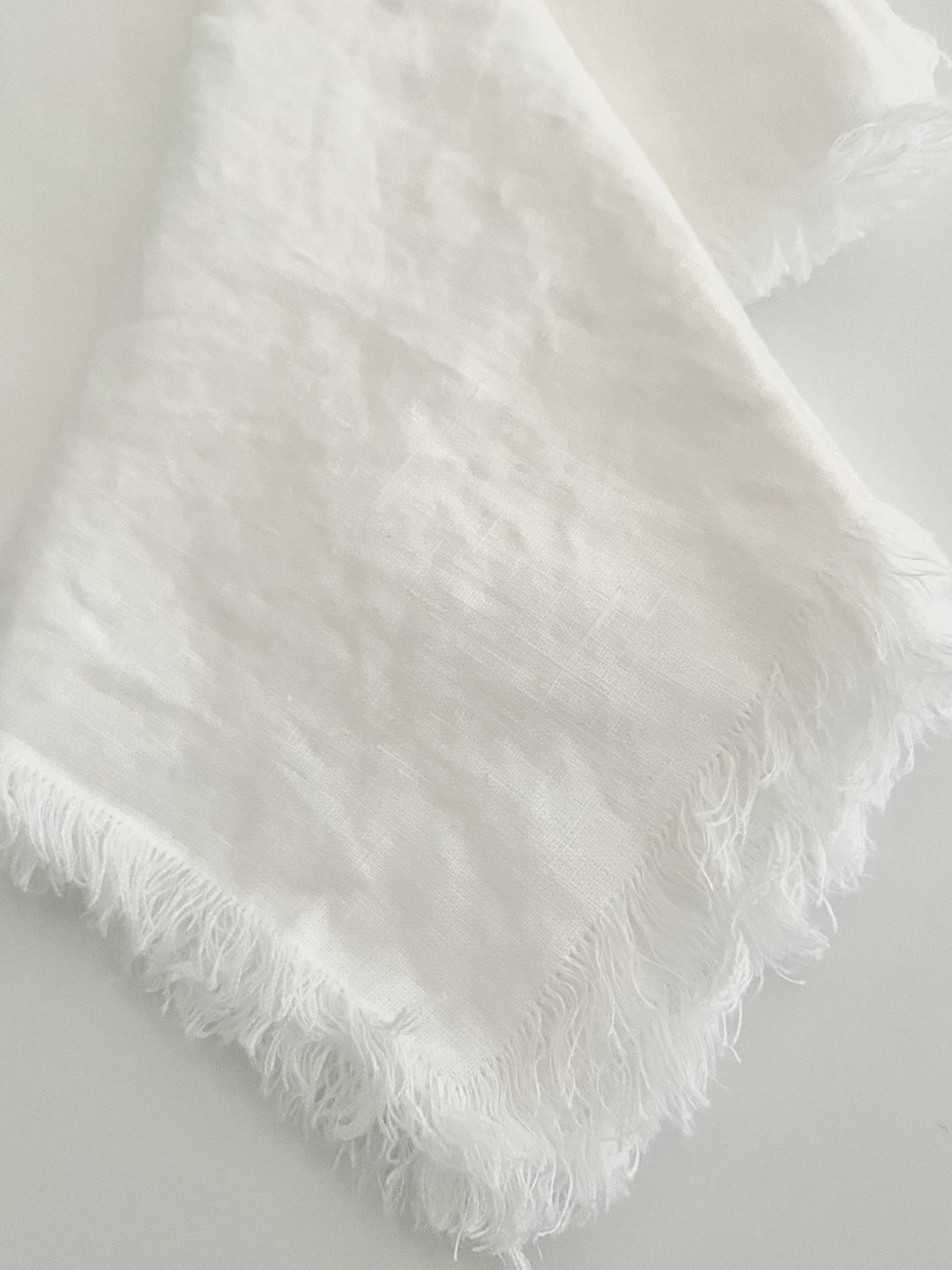 Stonewashed Linen Dinner Napkins ~ Set of 4