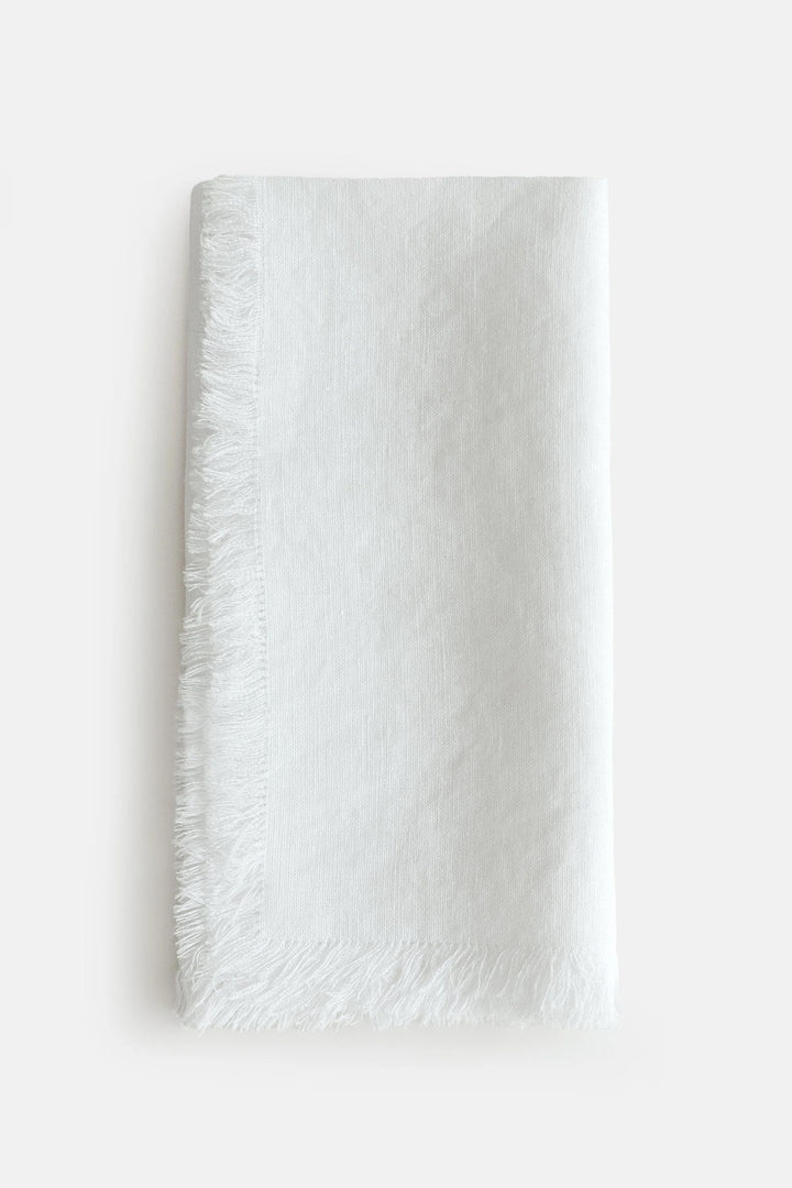 Stonewashed Linen Dinner Napkins ~ Set of 4