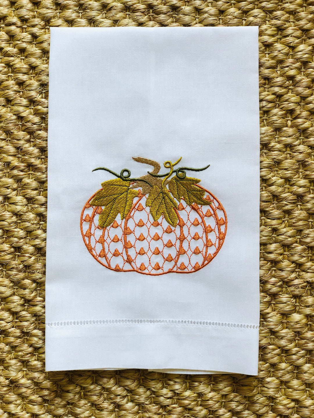 Chic Pumpkin Guest Towel