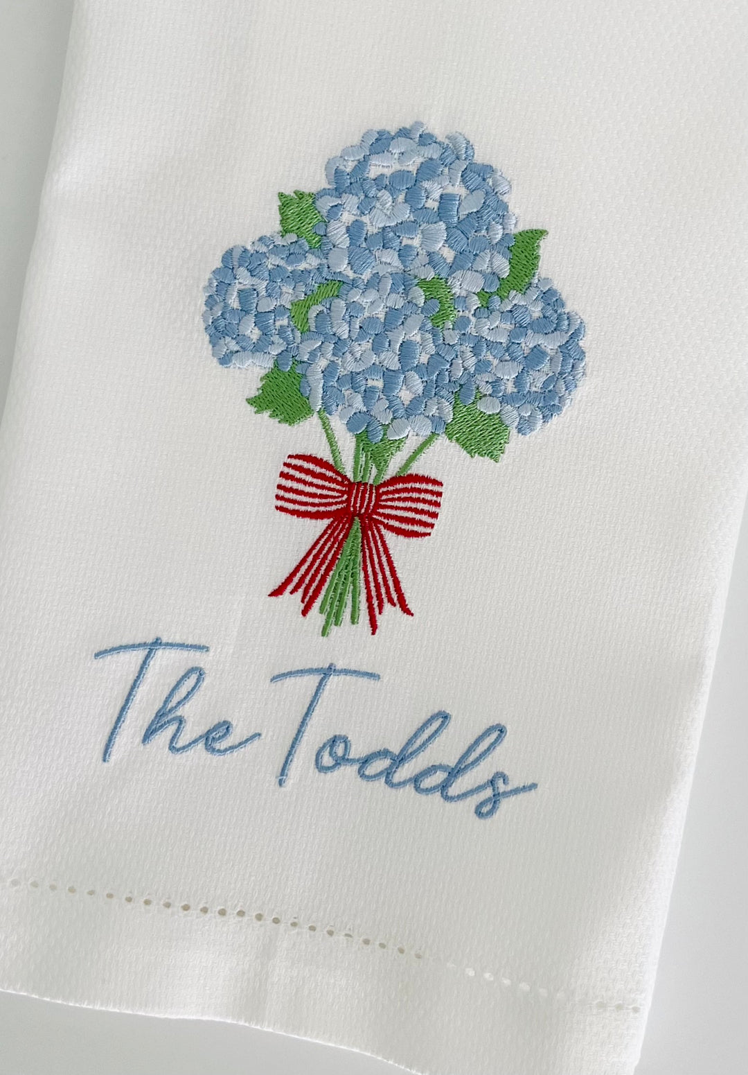 Hydrangea Bouquet Guest Towel