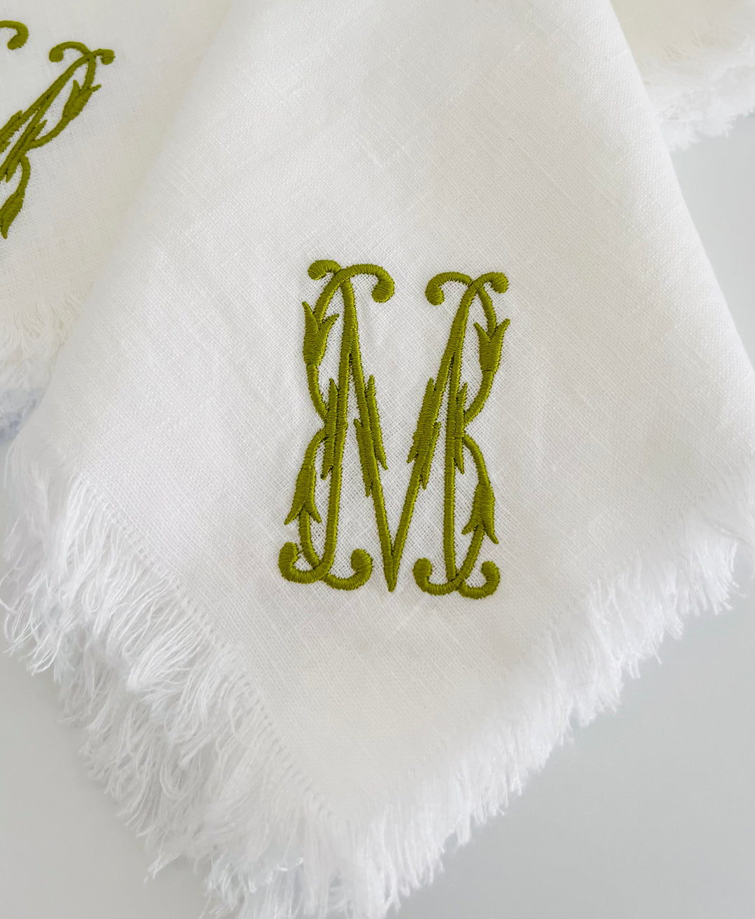 Stonewashed Linen Dinner Napkins ~ Set of 4