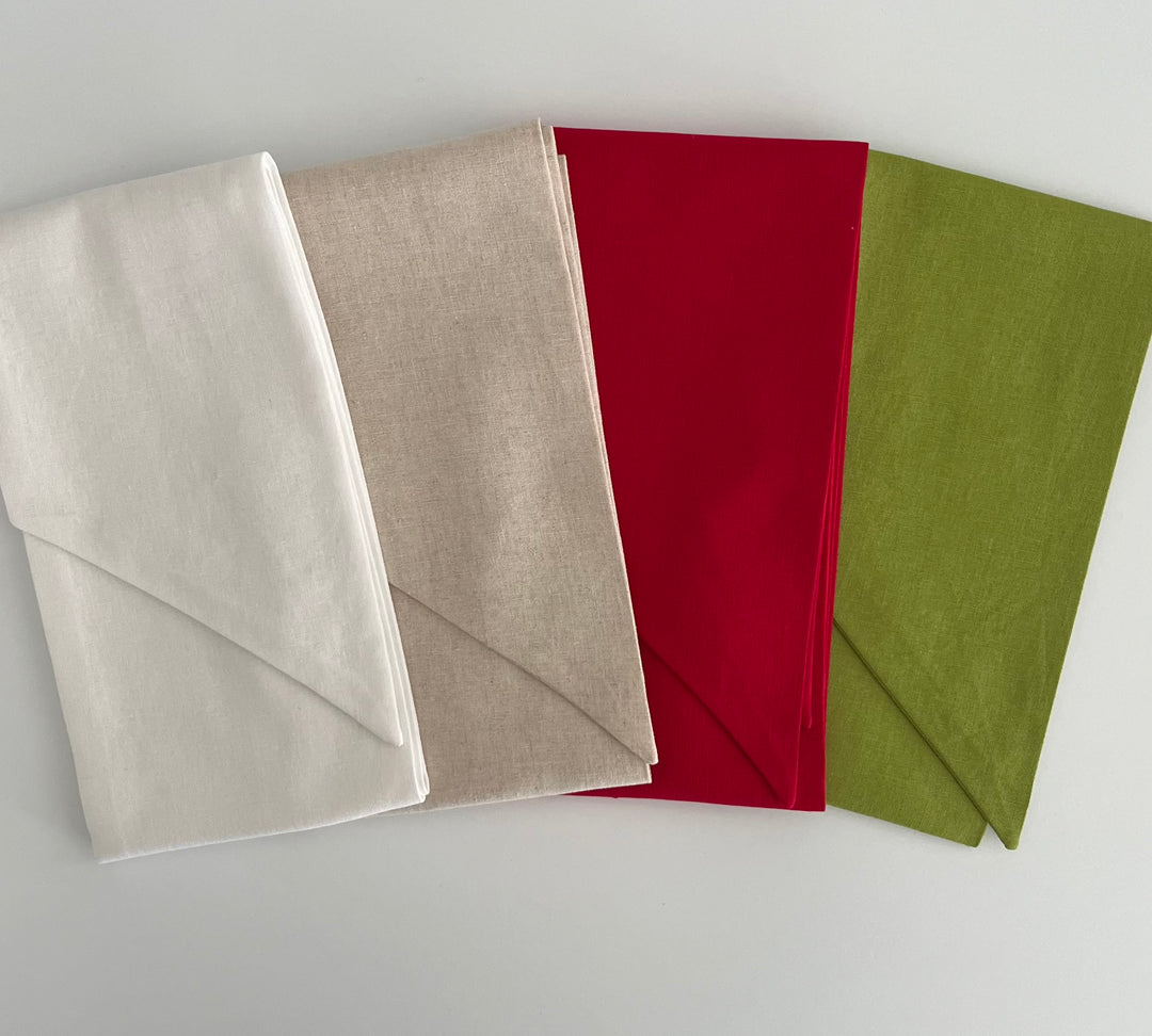 Classic Linen Wreath Sash