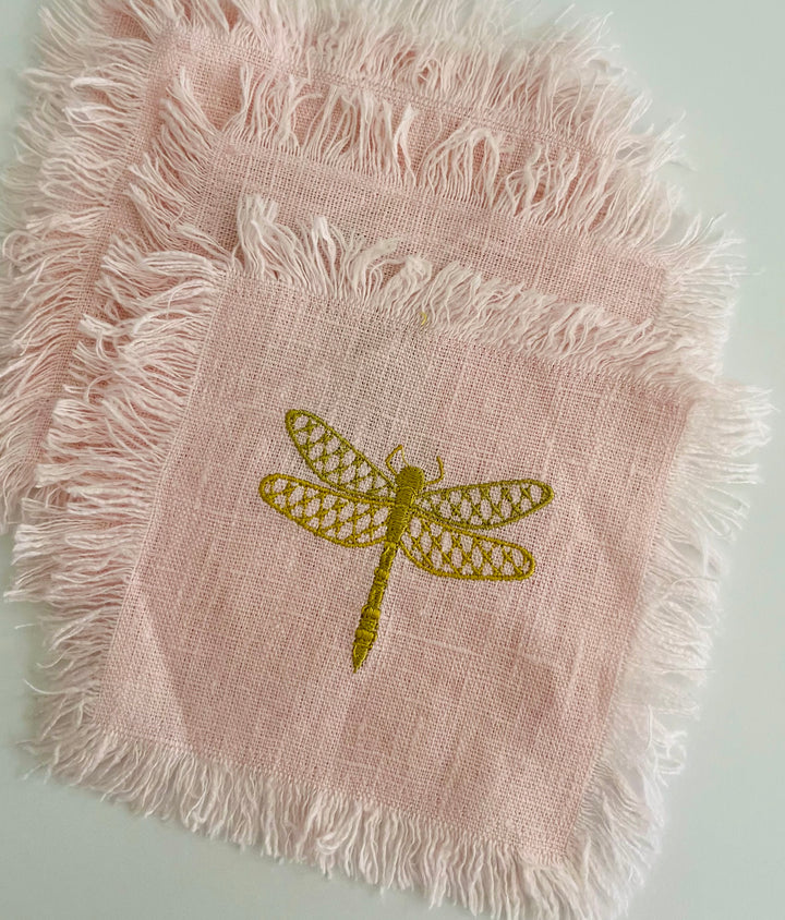 Chic Bugs Cocktail Napkins, Set of 4