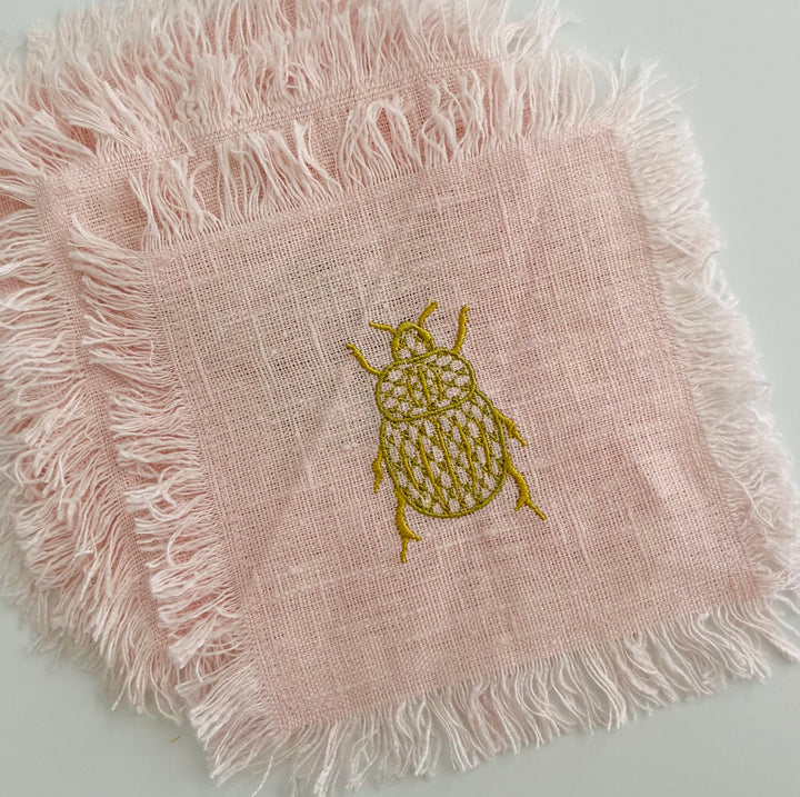 Chic Bugs Cocktail Napkins, Set of 4